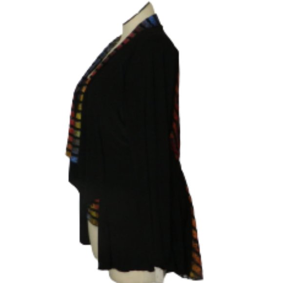 Bali Corp. $98 5445 Black/Multi 2-Fer Sz XL NWT! - Picture 3 of 4